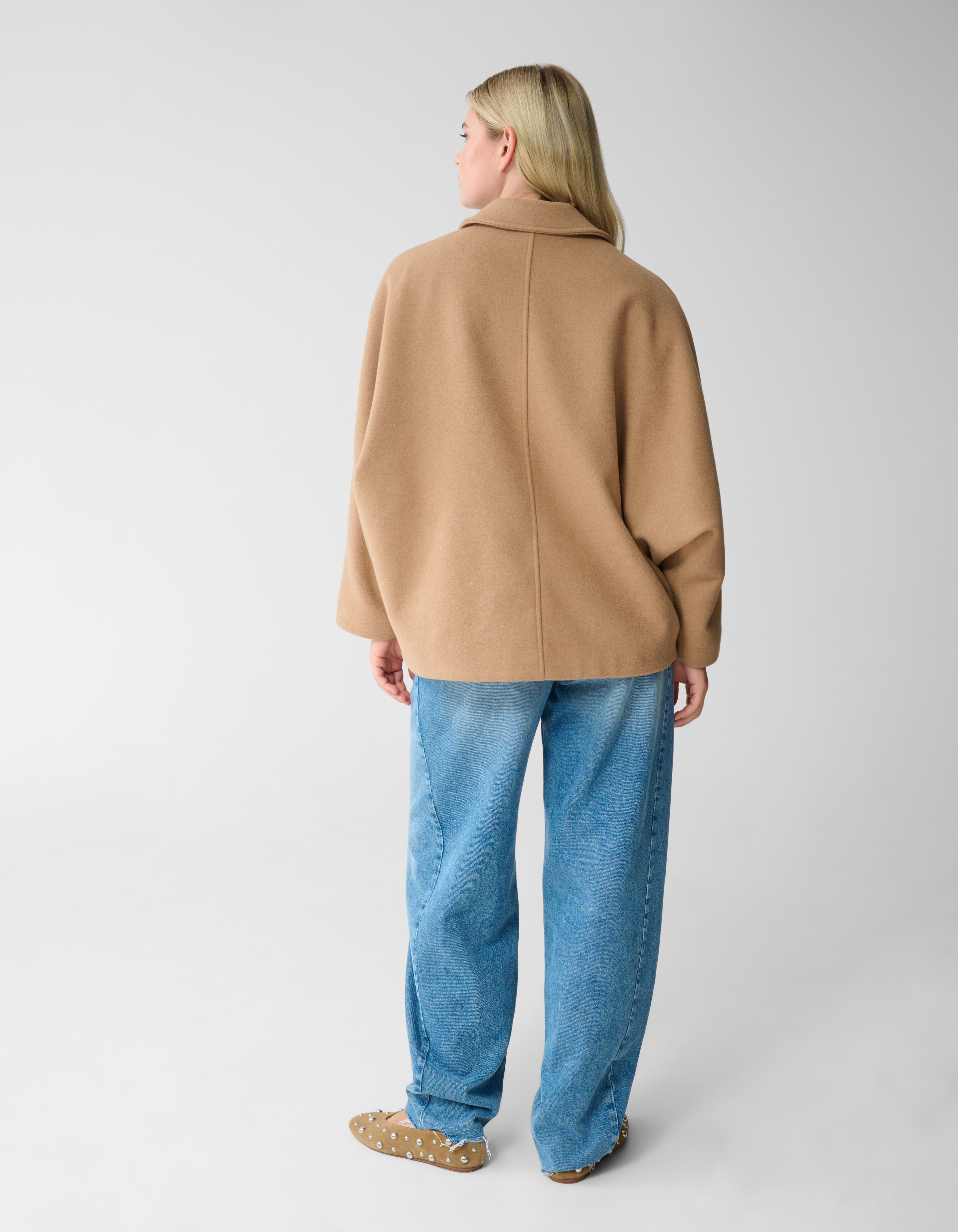 Wol Cape Jas Kamel SHOEBY WOMEN