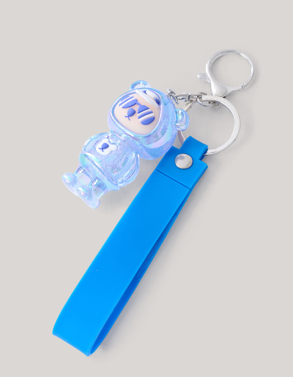 B&auml;r Schl&uuml;sselanh&auml;nger Blau SHOEBY ACCESSOIRES