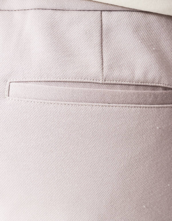 Spitz zulaufende Hose hellgrau SHOEBY MEN