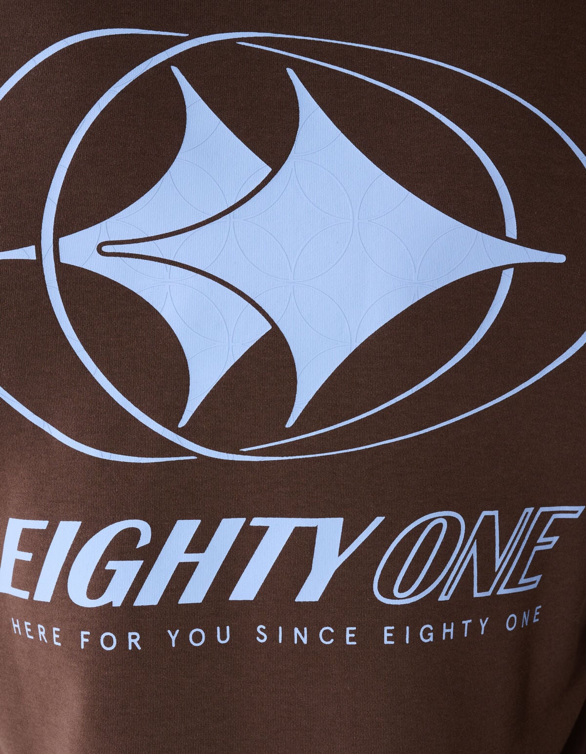 Eighty One Artwork T-Shirt Dunkelbraun SHOEBY MEN