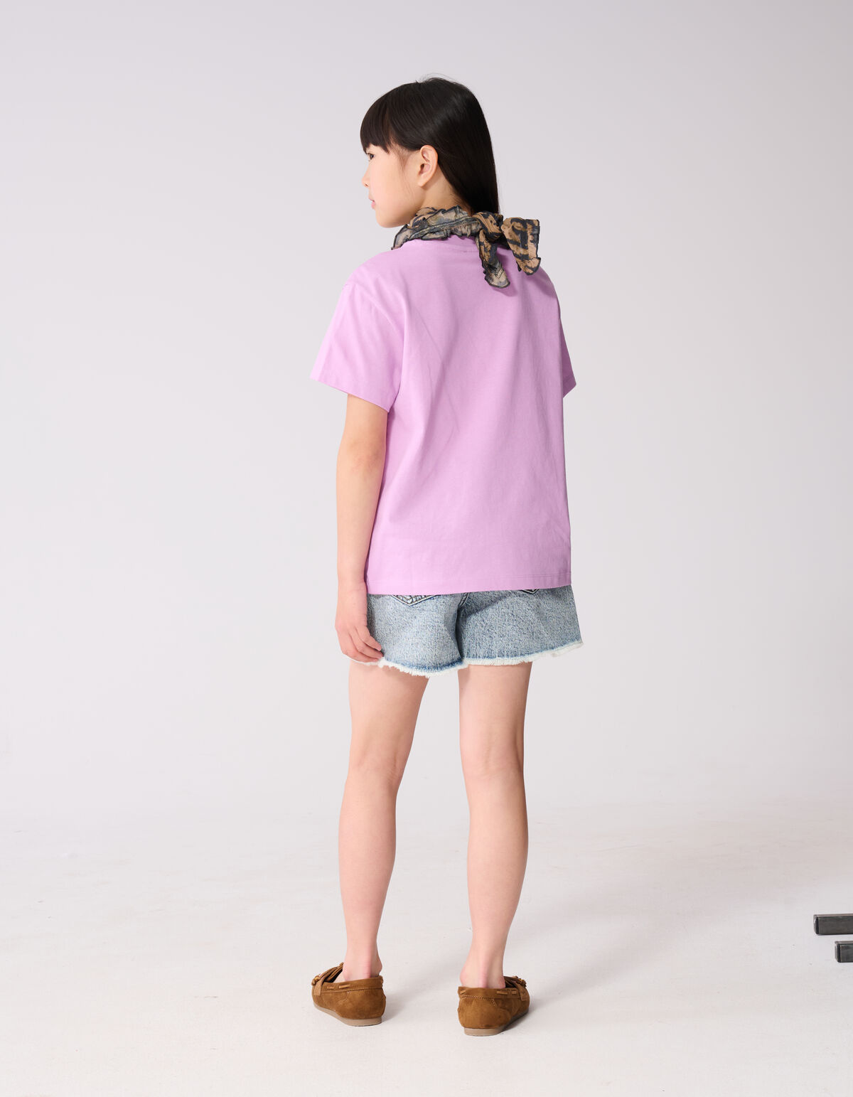 Sun Artwork T-Shirt Lila SHOEBY GIRLS