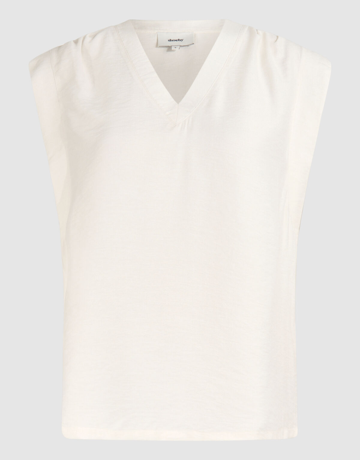 V-Ausschnitt Top Off White SHOEBY WOMEN