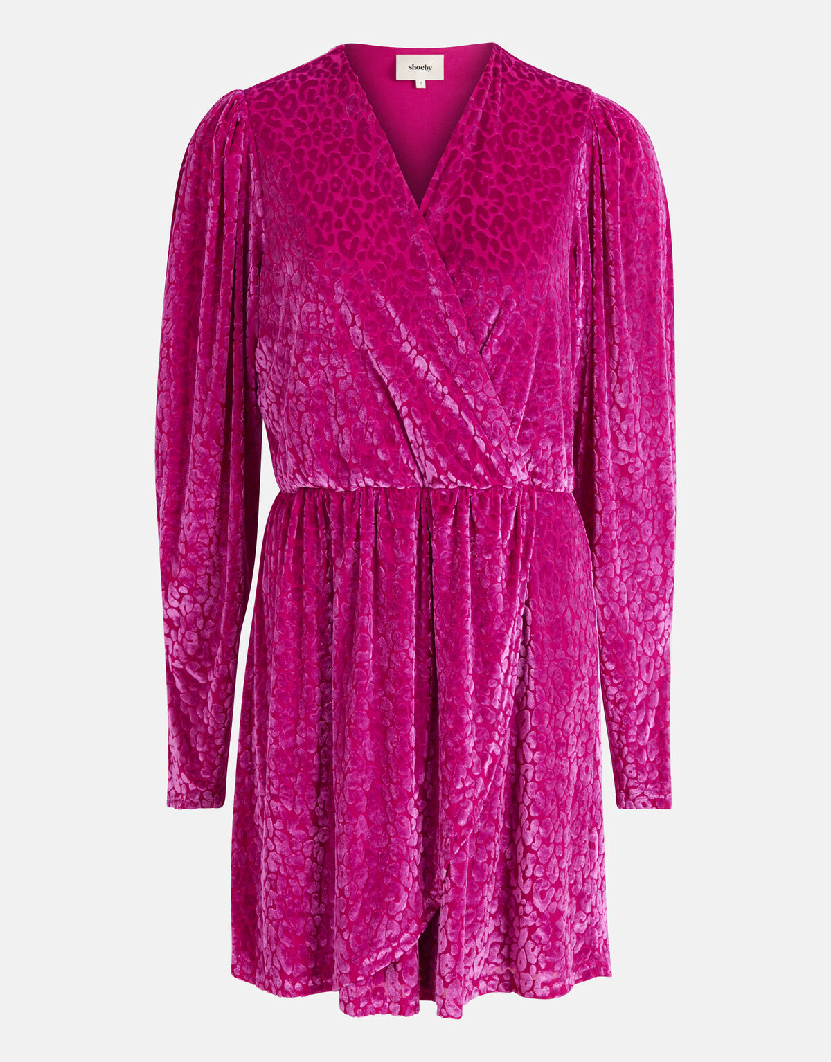 Samt Mesh Kleid Lila SHOEBY WOMEN