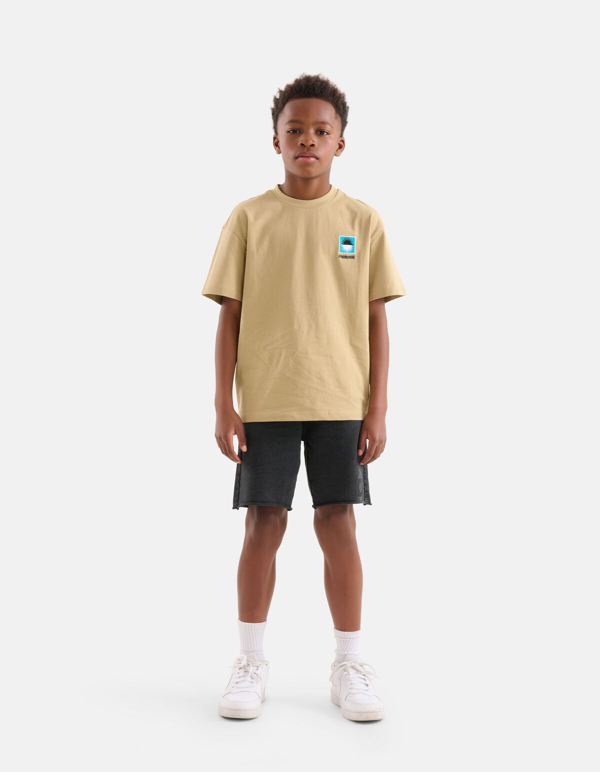 Acid Washed Short Schwarz SHOEBY BOYS