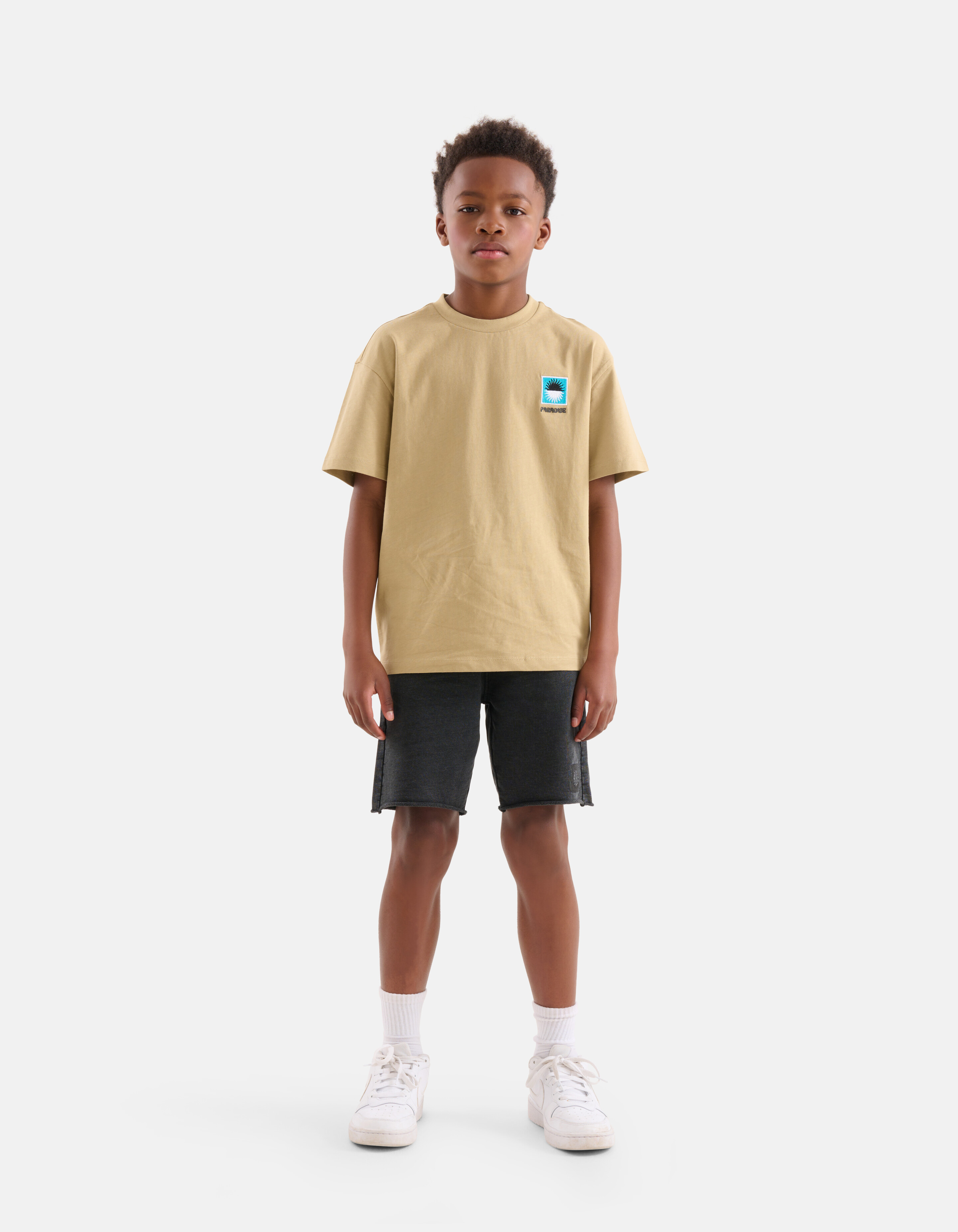 Acid Washed Short Schwarz SHOEBY BOYS