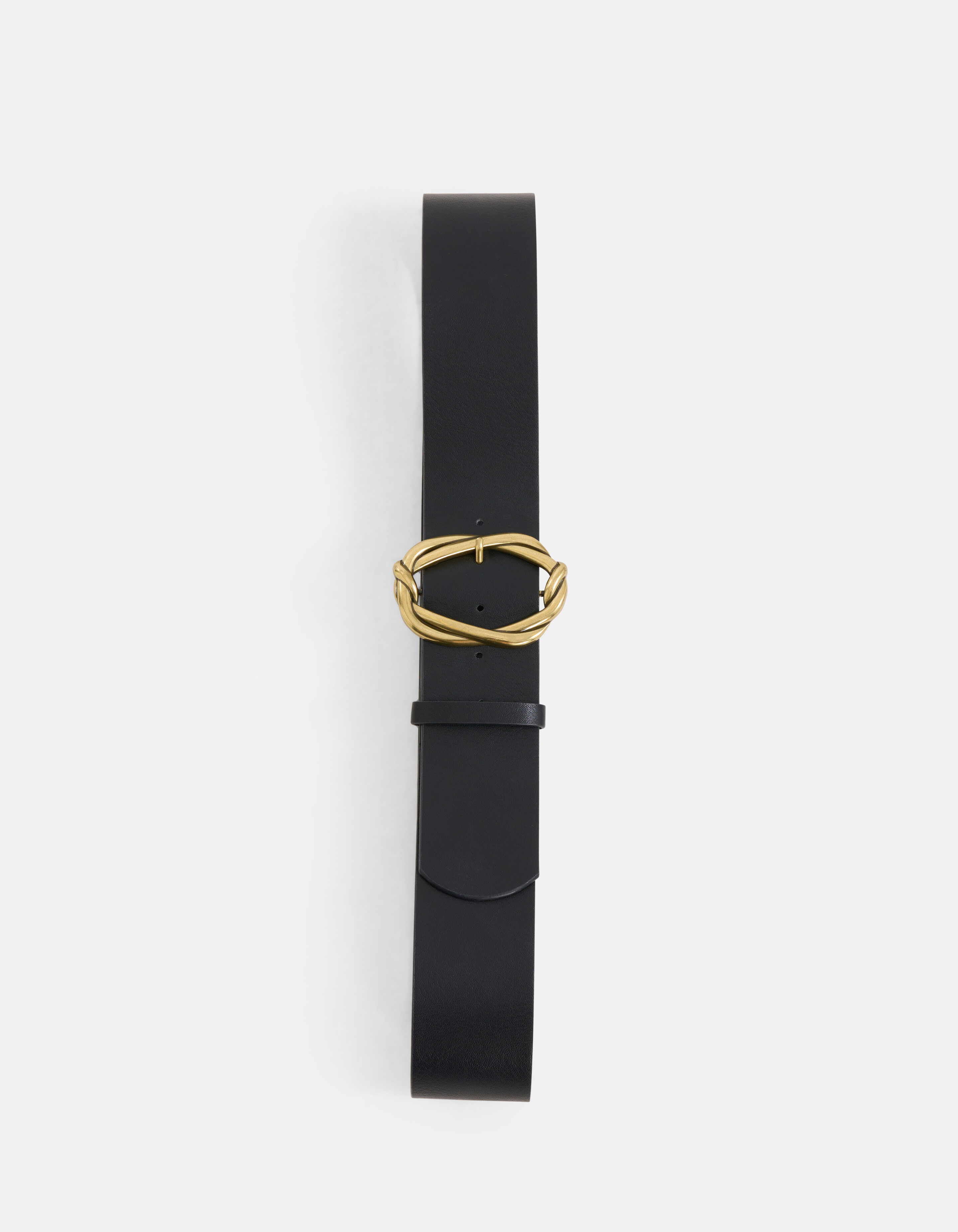 Braided Buckle Riem Zwart SHOEBY ACCESSOIRES