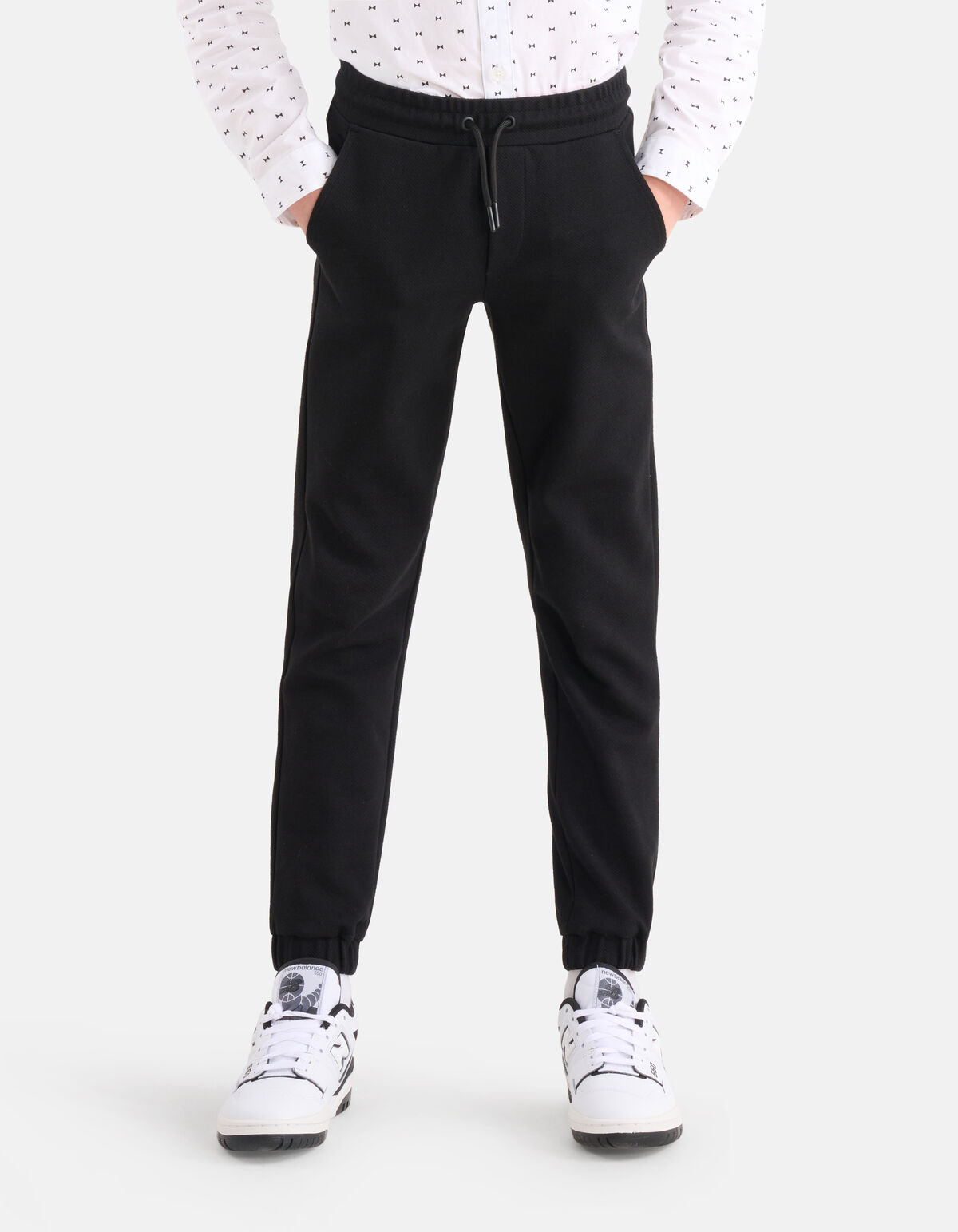 Regular Fit-Hose Schwarz SHOEBY BOYS