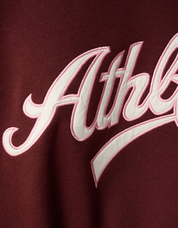 Athletic Artwork Pullover Dunkelrot SHOEBY WOMEN