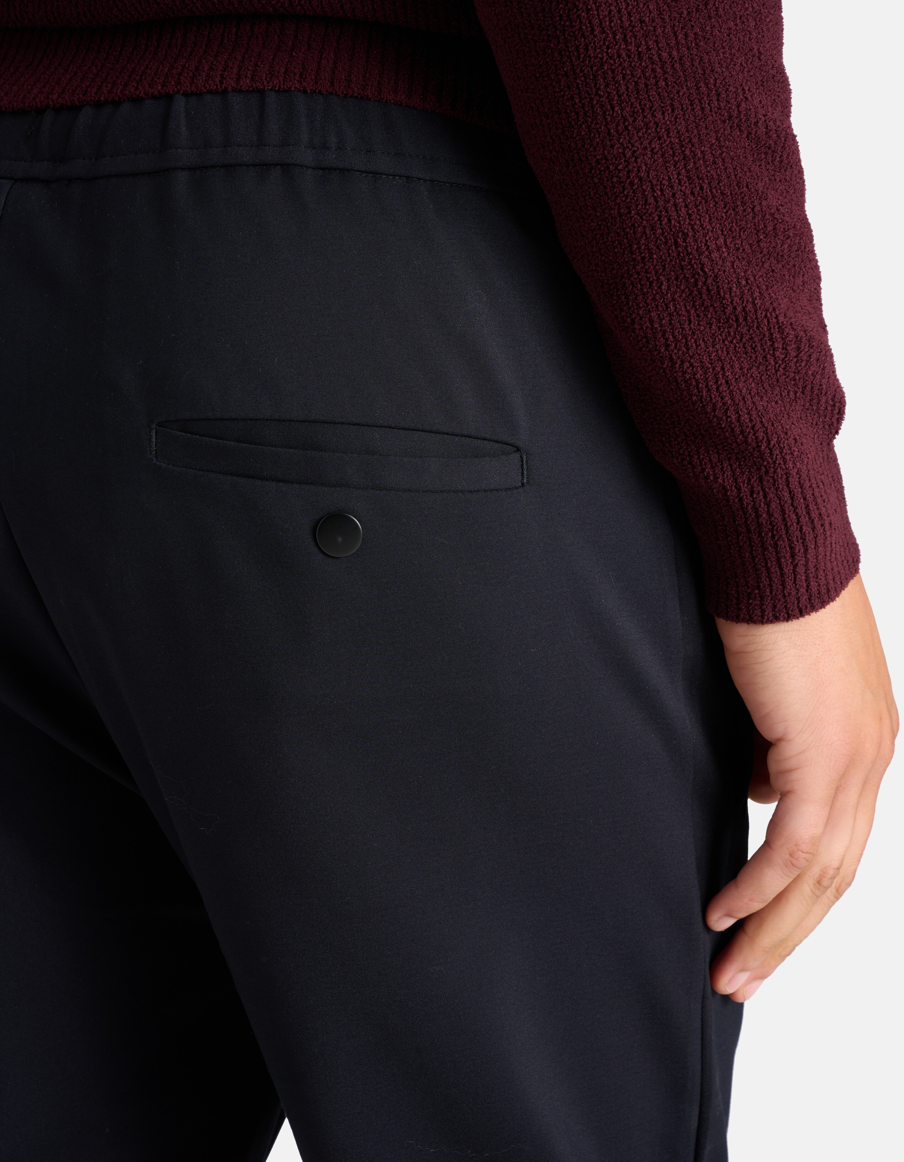 Lässige Hose Schwarz SHOEBY MEN