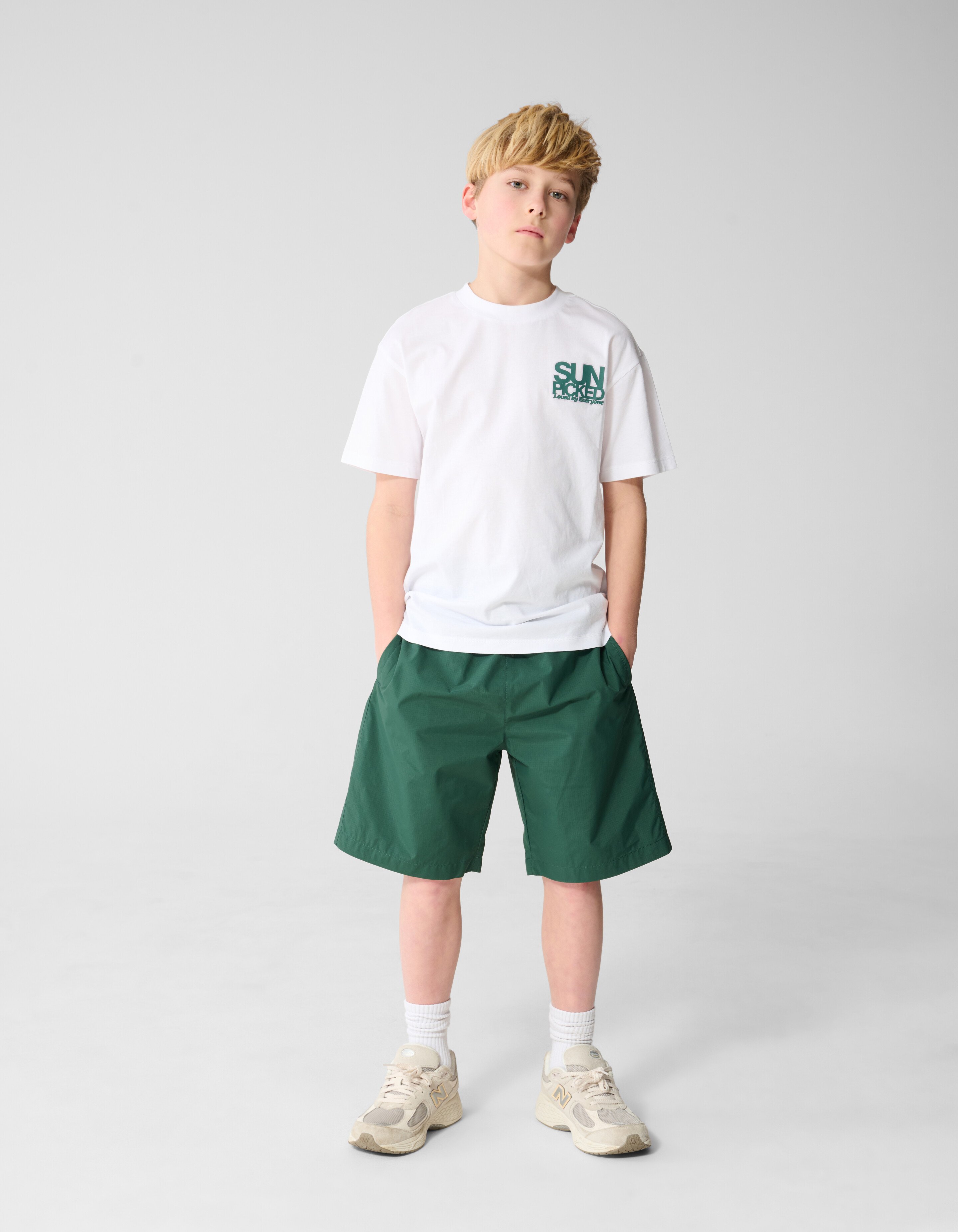 Sunpicked Artwork T-Shirt Wei&szlig; SHOEBY BOYS