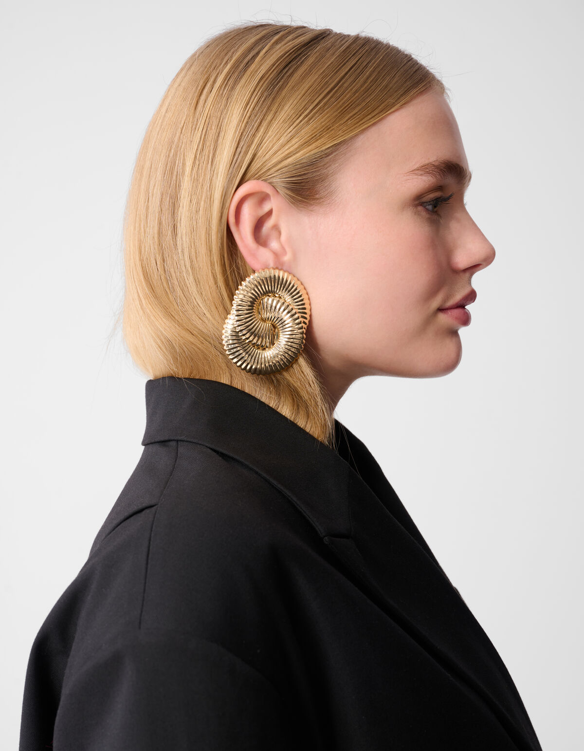 Spiralohrringe Gold SHOEBY ACCESSOIRES