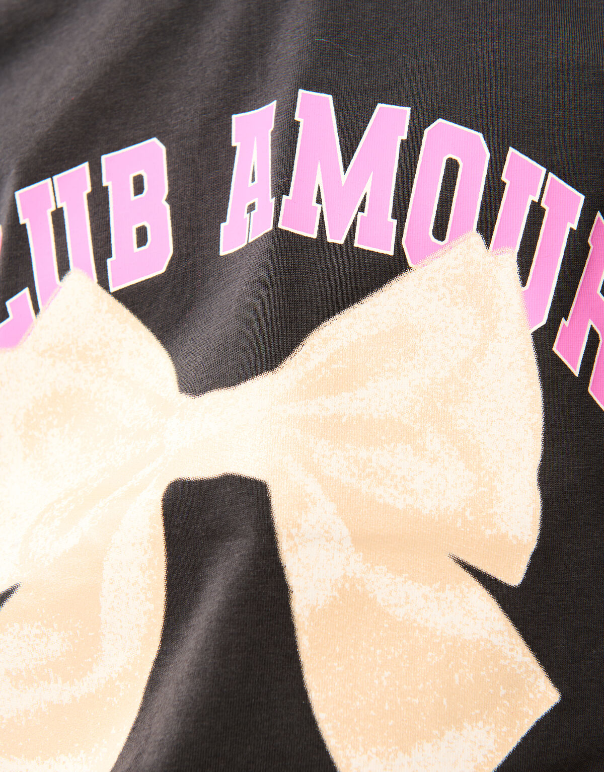 Club Amour T-shirt Dunkelgrau SHOEBY GIRLS