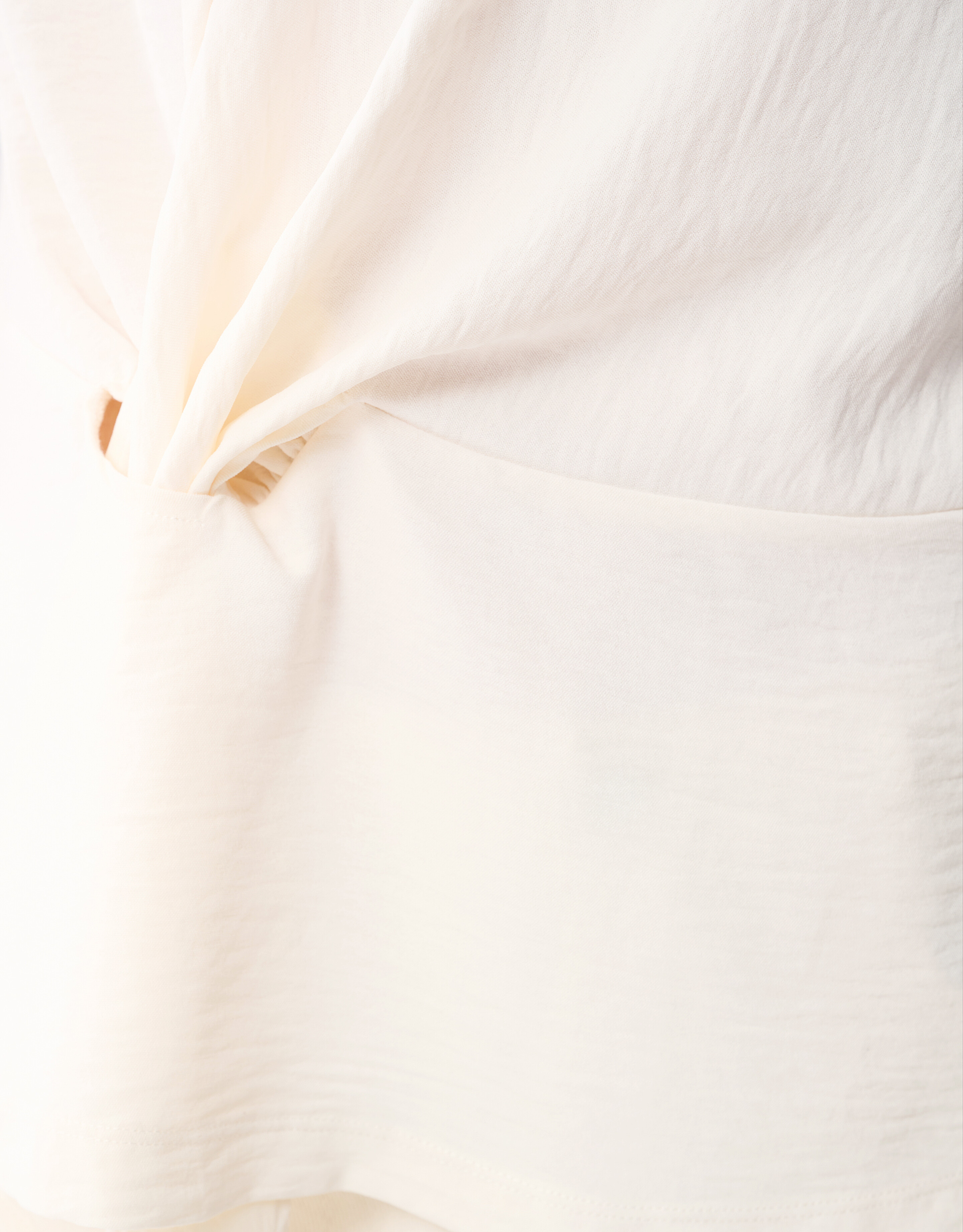 Twist-Top mit Knopfleiste Off White SHOEBY WOMEN