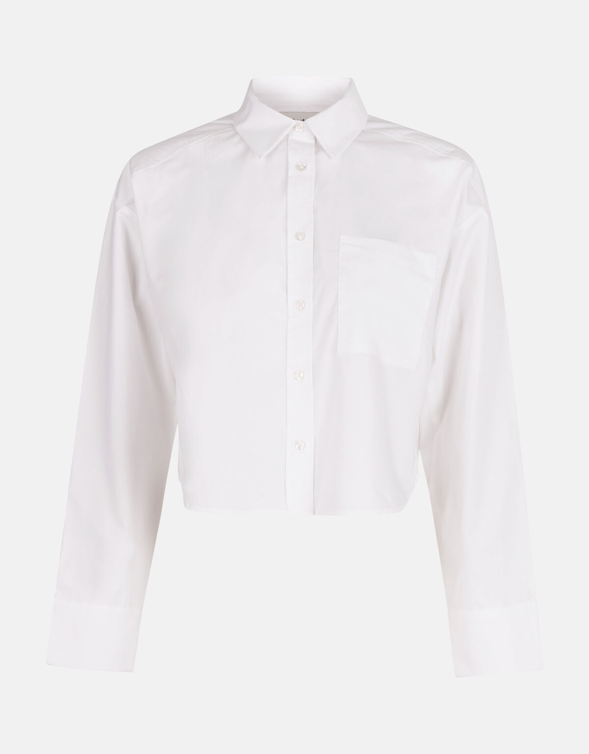Gekürzte Bluse Weiß SHOEBY WOMEN