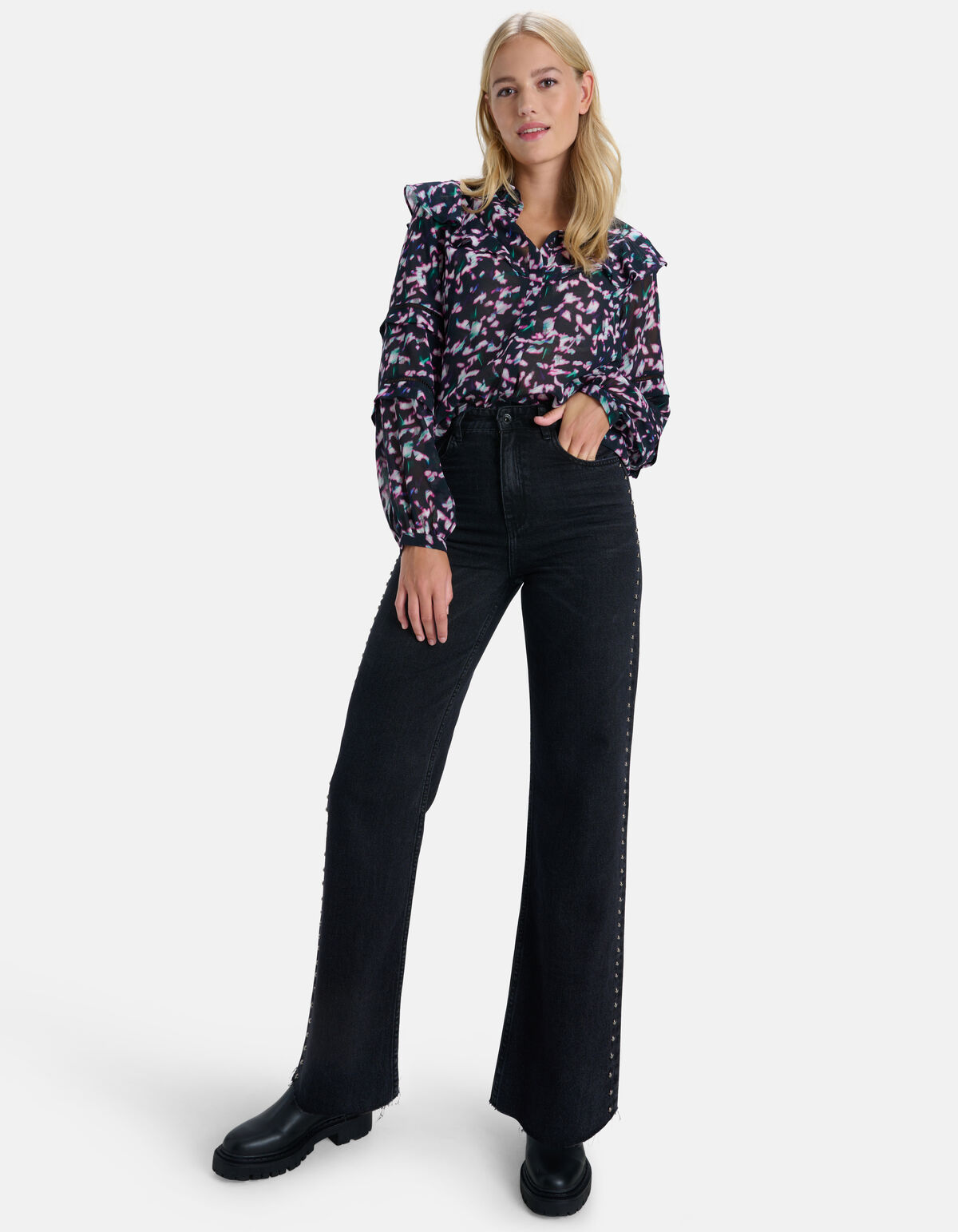 Loose Fit Wide Leg Jeans SHOEBY WOMEN