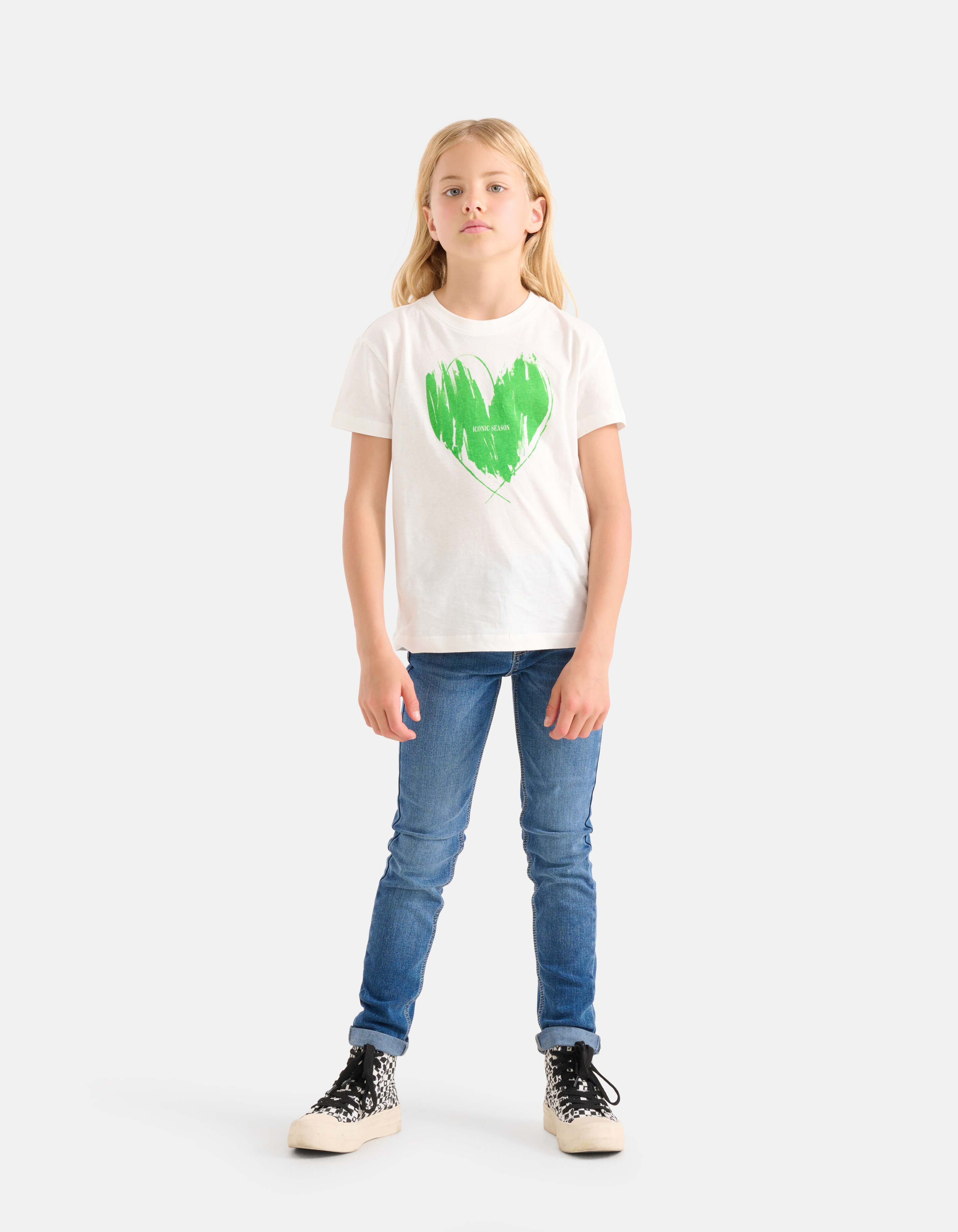 Kunstwerk T-shirt Grün SHOEBY GIRLS
