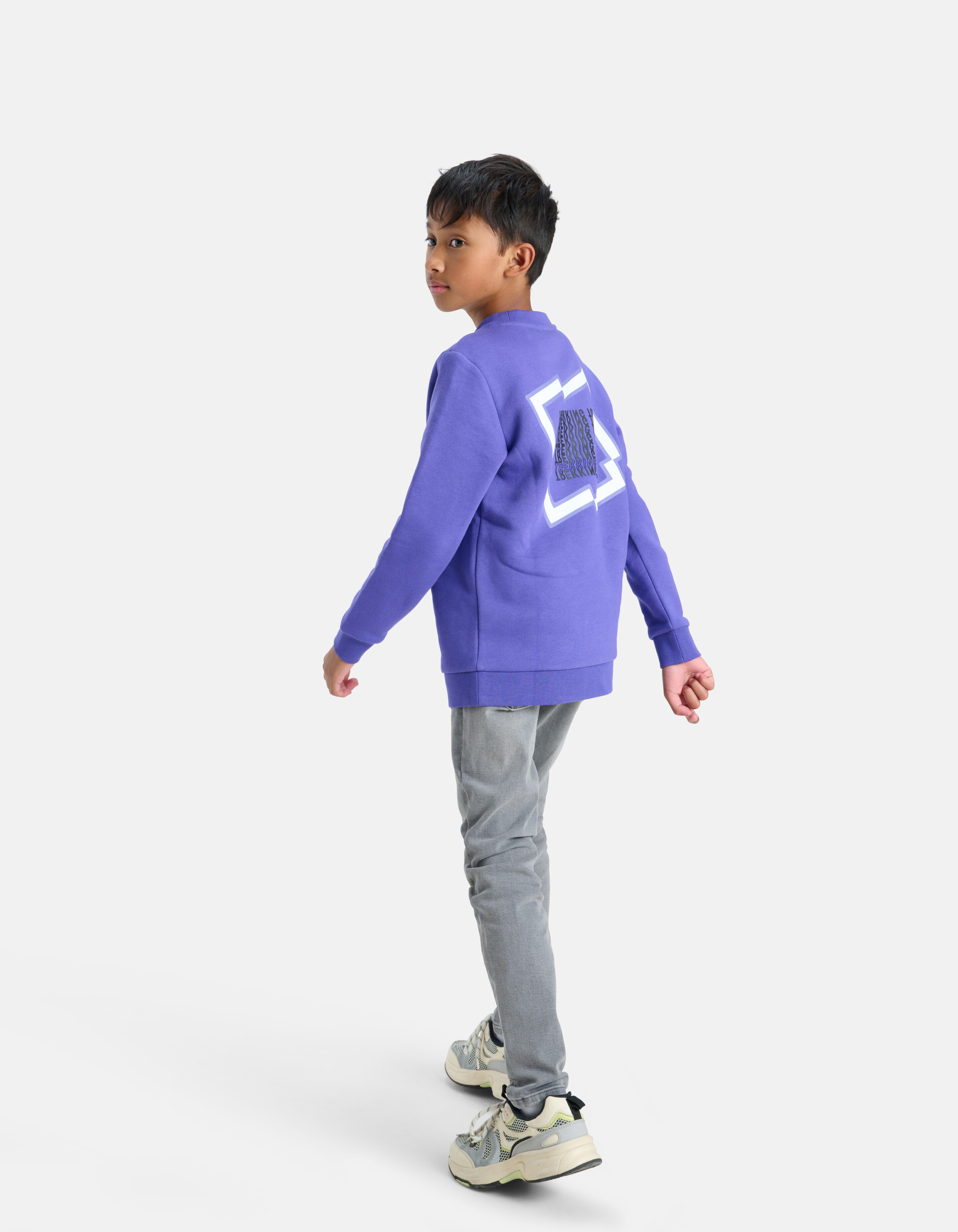 Bedruckter Pullover Lila SHOEBY BOYS