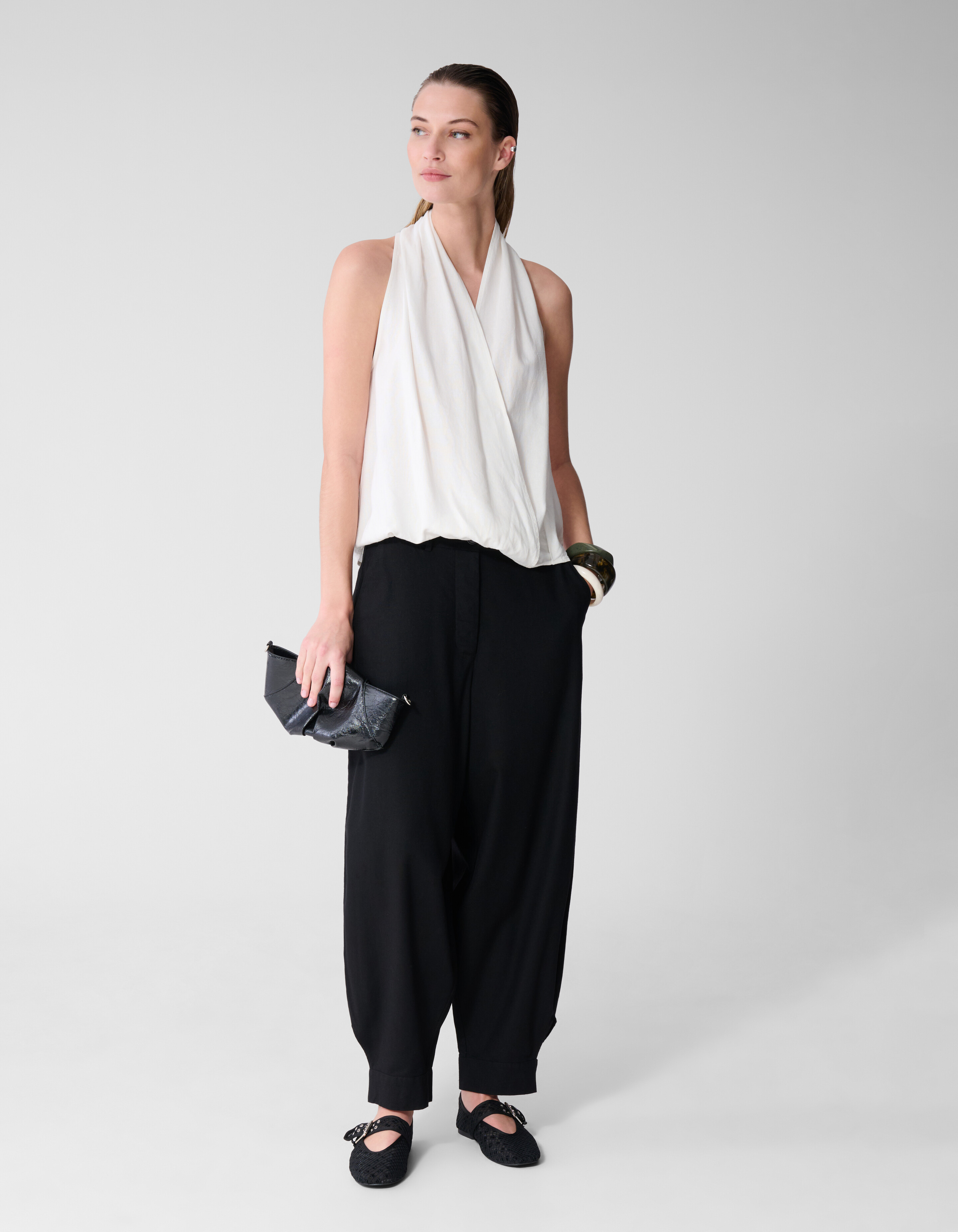 Drapiert Top Wei&szlig; Von Lonneke SHOEBY WOMEN