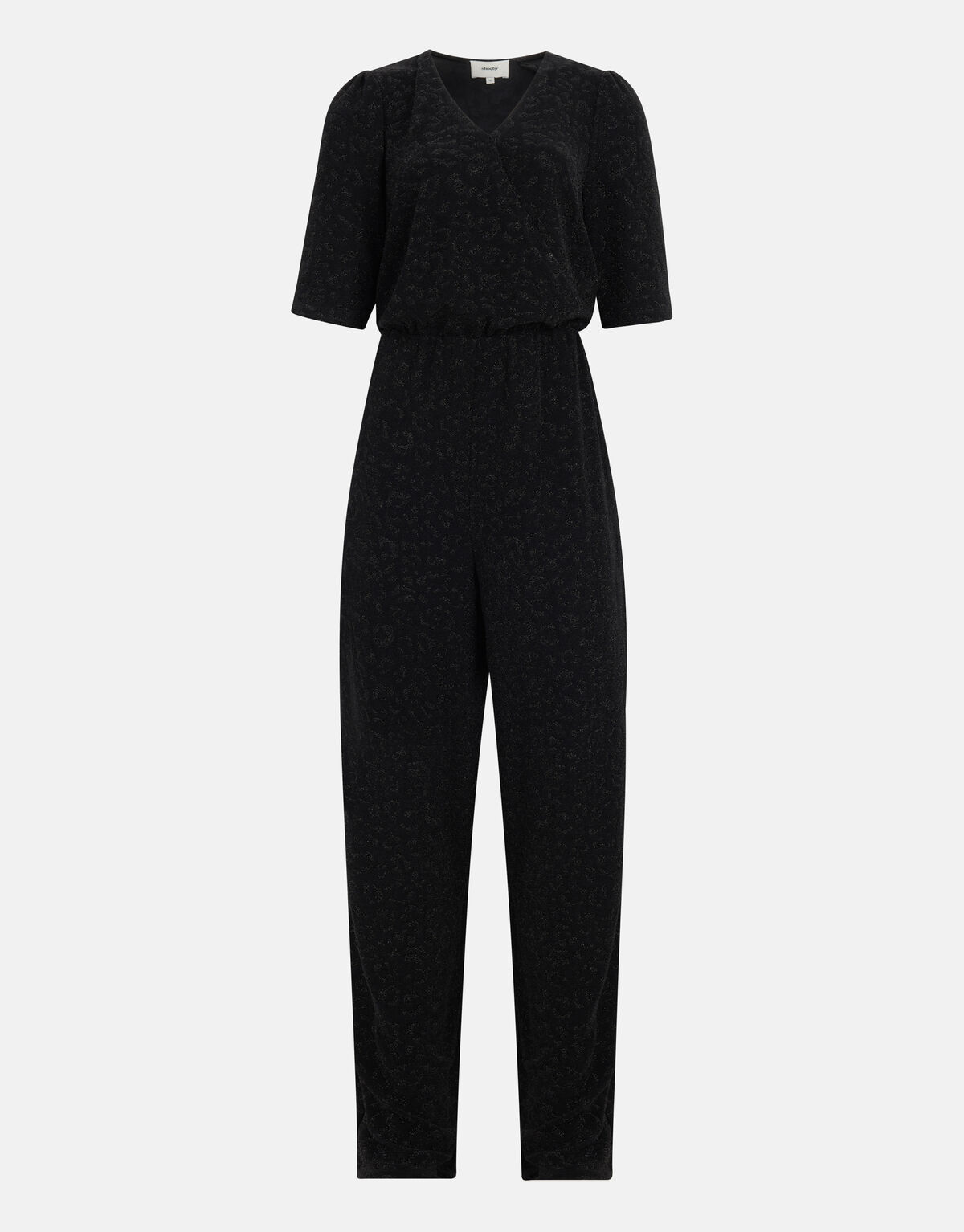Lurex Jumpsuit Schwarz SHOEBY WOMEN