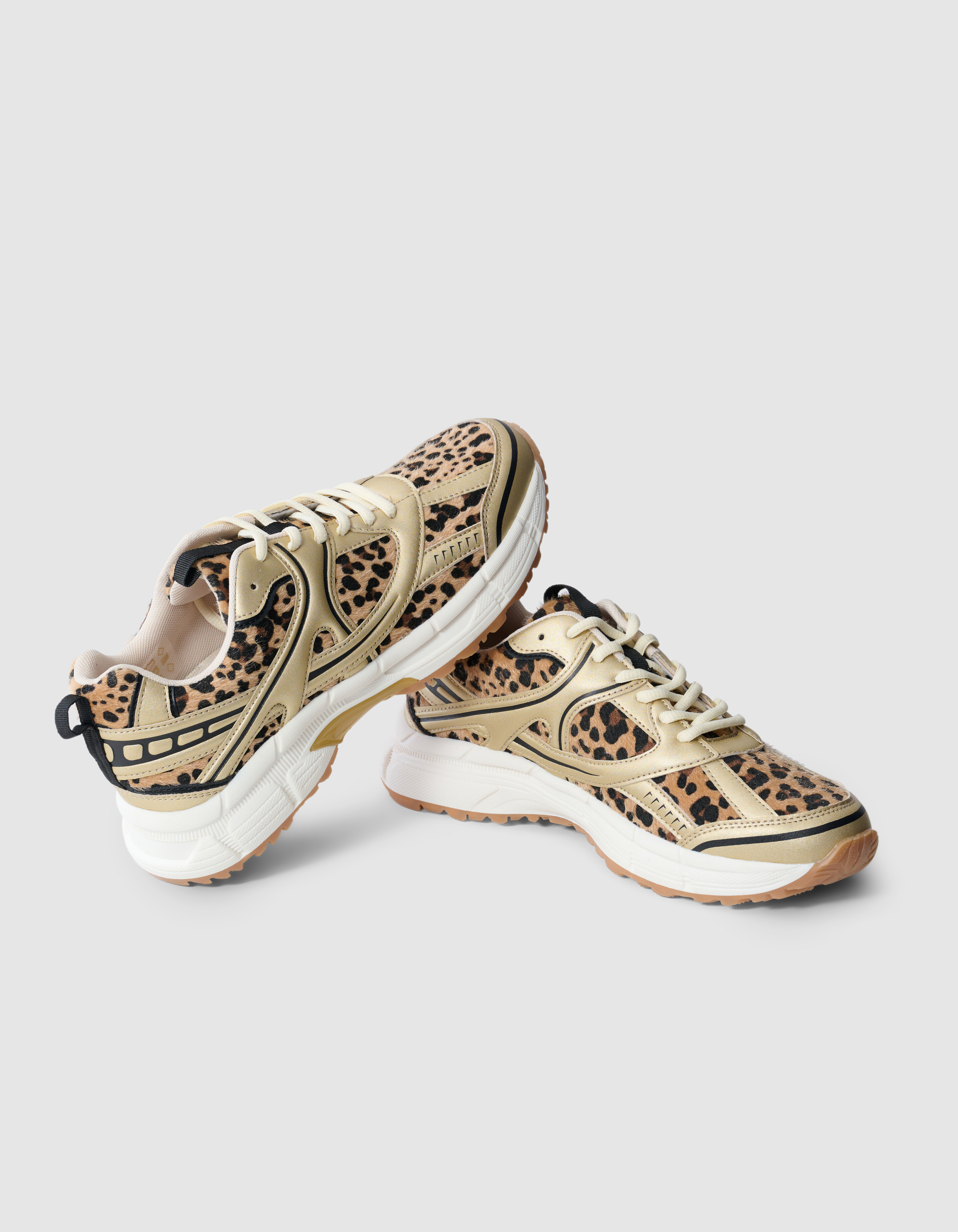 Leopard Sneaker Beige SHOEBY SHOES