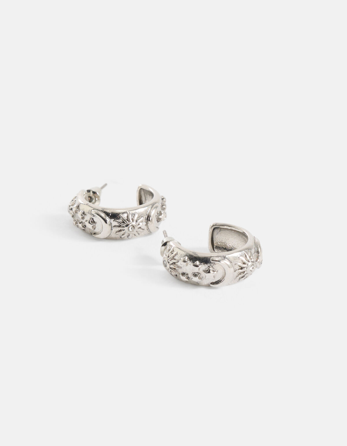 Strass-Ohrringe Silber SHOEBY ACCESSOIRES
