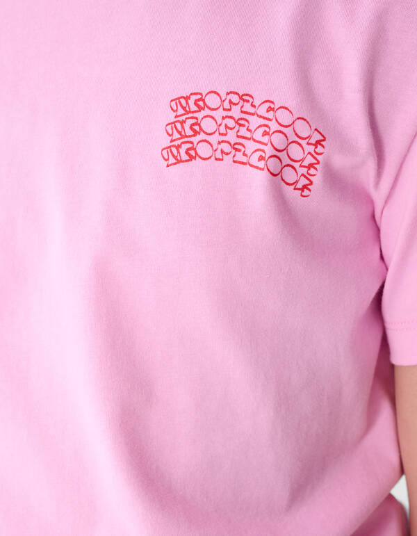 Fruit Disco Artwork T-Shirt Rosa SHOEBY GIRLS