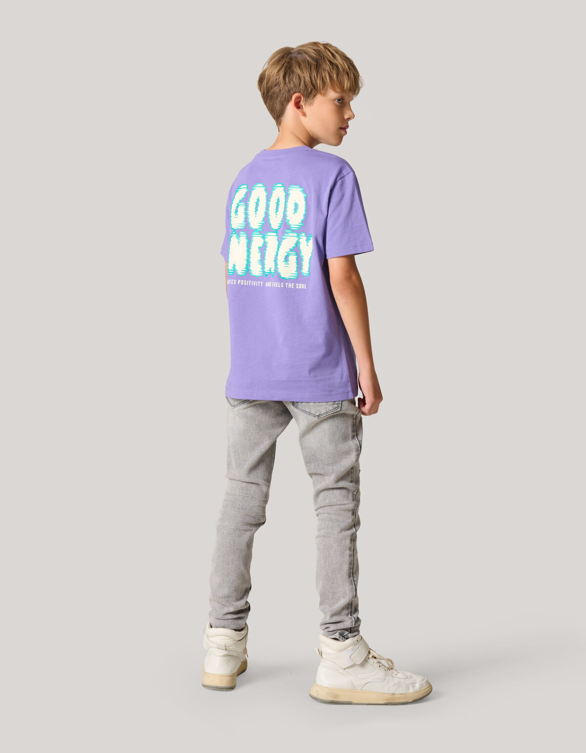 Artwork T-shirt Lila SHOEBY BOYS