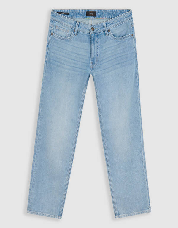 Straight Fit Jeans Gebleicht L32 SHOEBY MEN