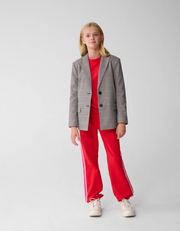 Fenster Artwork Blazer Hellbraun SHOEBY GIRLS