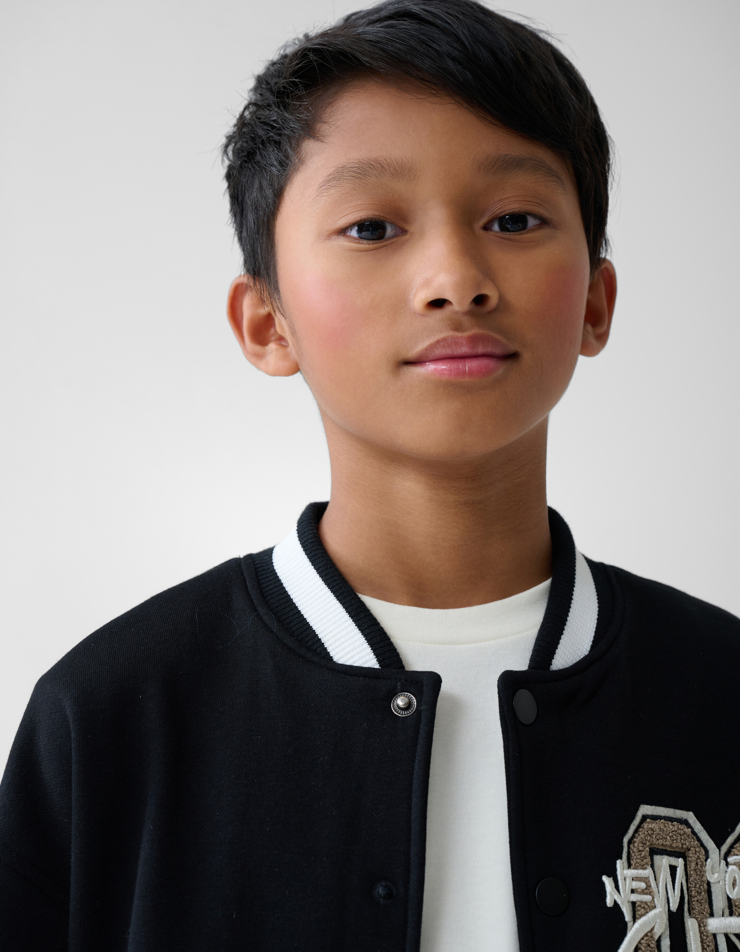 Varsity Jacket Black SHOEBY BOYS