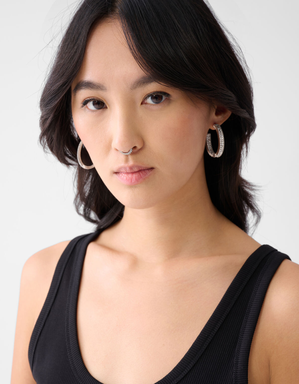 Shoeby Logo Tank Top Schwarz SHOEBY WOMEN