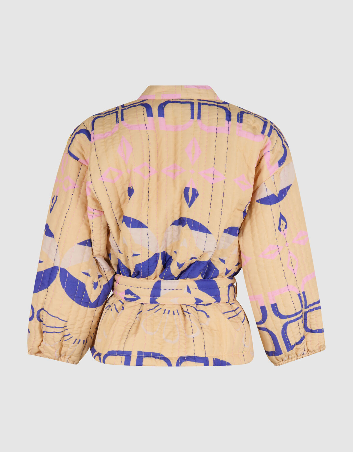 Artwork Kimono Jacket Yellow SHOEBY WOMEN