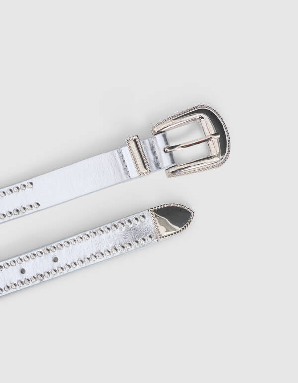 Westerngürtel Silber SHOEBY ACCESSOIRES