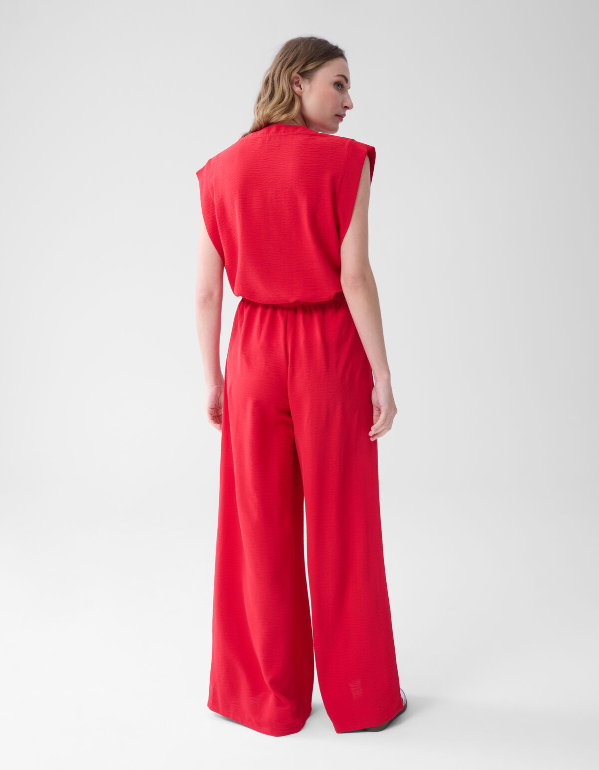 Twist-Hose mit weitem Bein Rot SHOEBY WOMEN