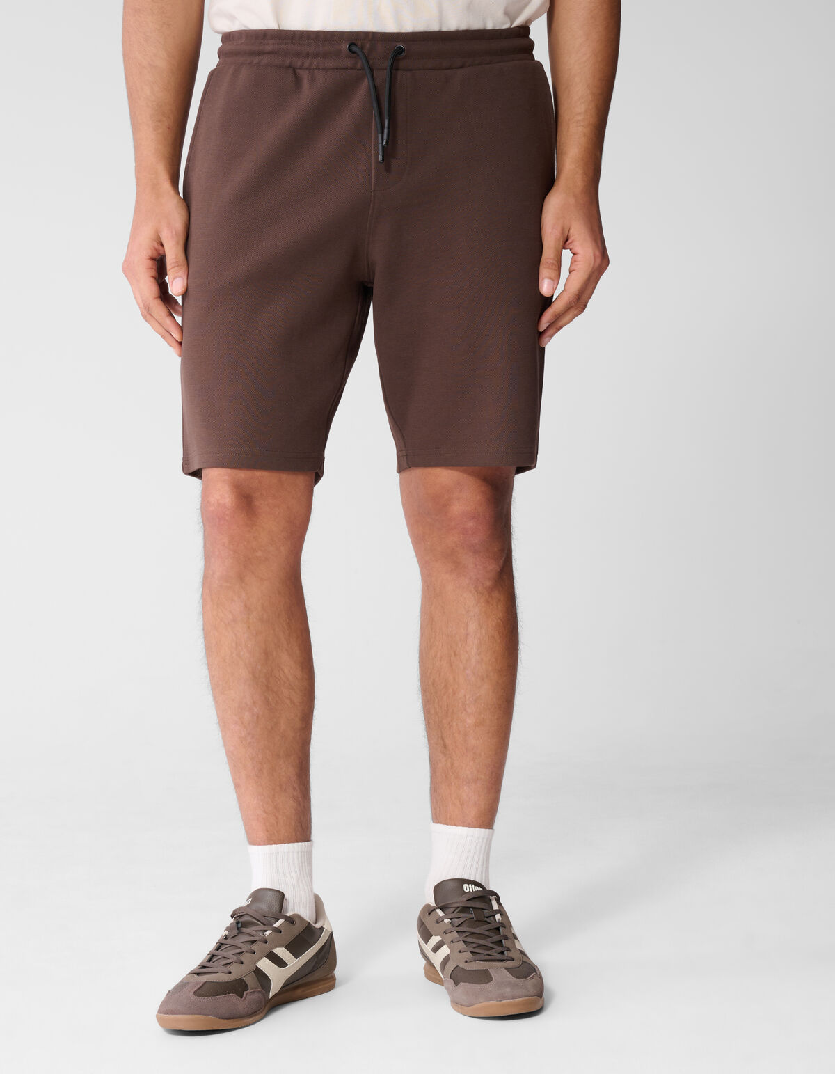 Pique-Shorts Dunkelbraun SHOEBY MEN