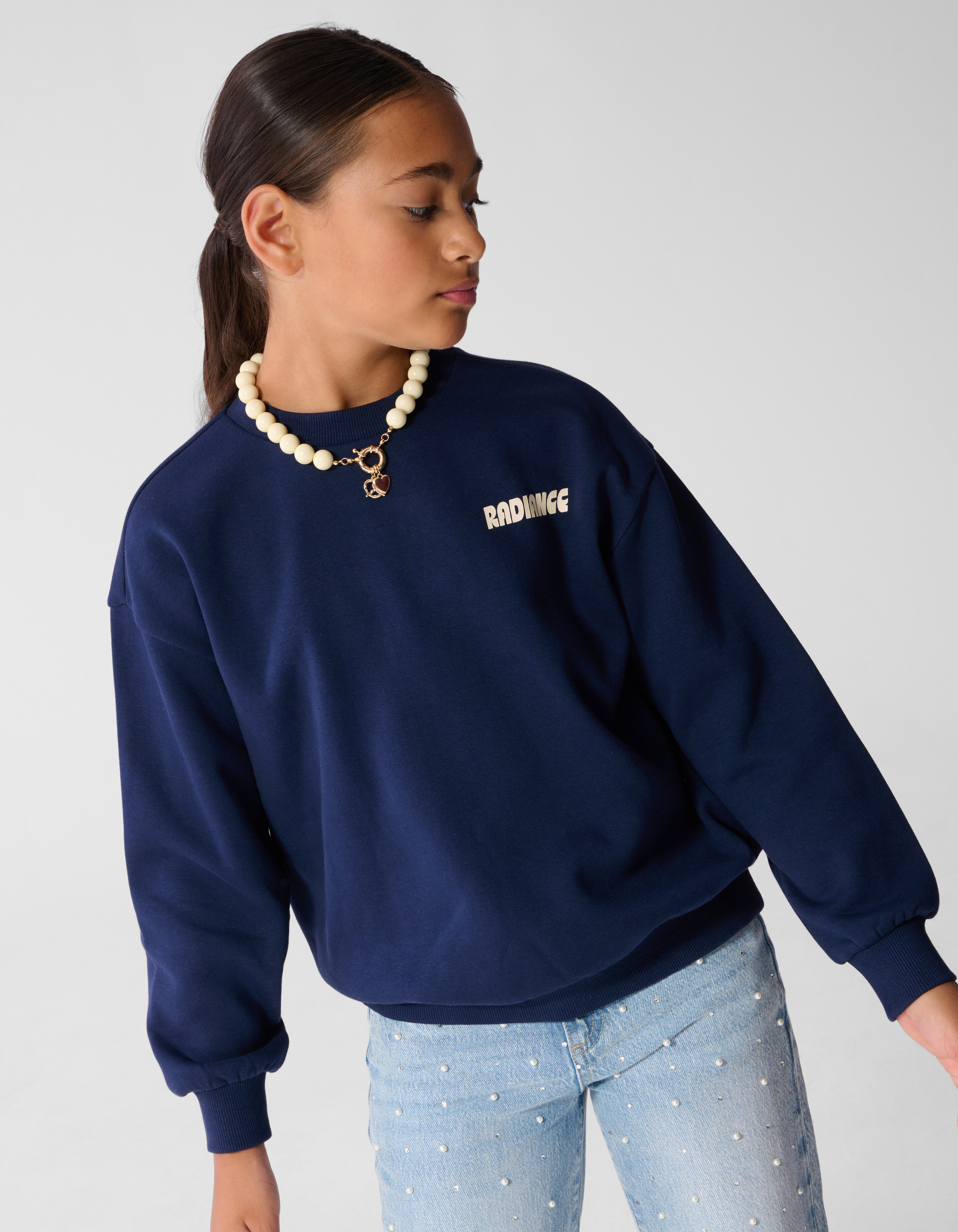 Radiance Sweatshirt Dunkelblau SHOEBY GIRLS