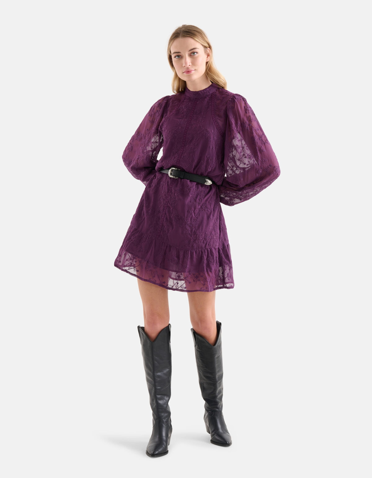 Spitzenkleid Lila SHOEBY WOMEN