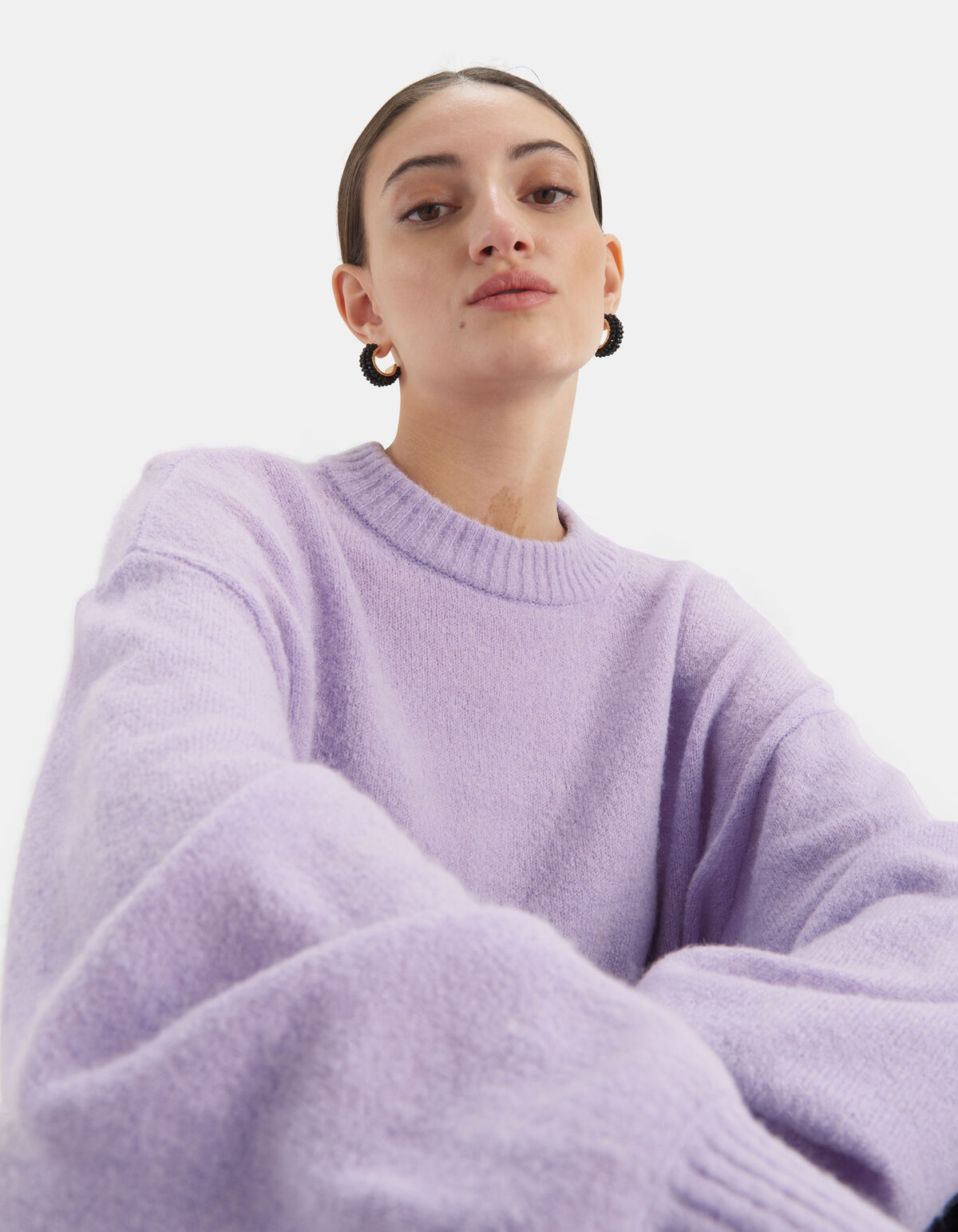 Plain Strickpullover EKSEPT