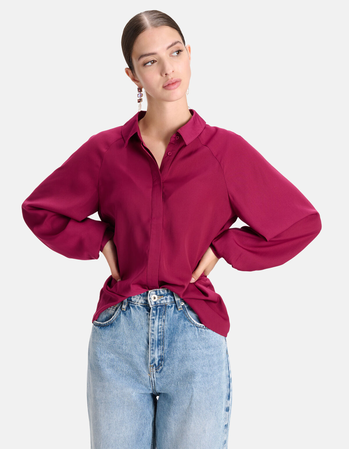 Bluse Dunkelrosa SHOEBY WOMEN