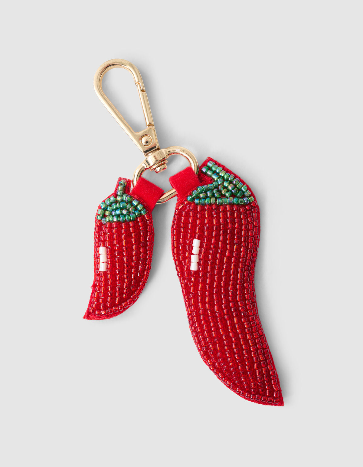 Perlen Peper Taschenanhänger Rot SHOEBY ACCESSOIRES