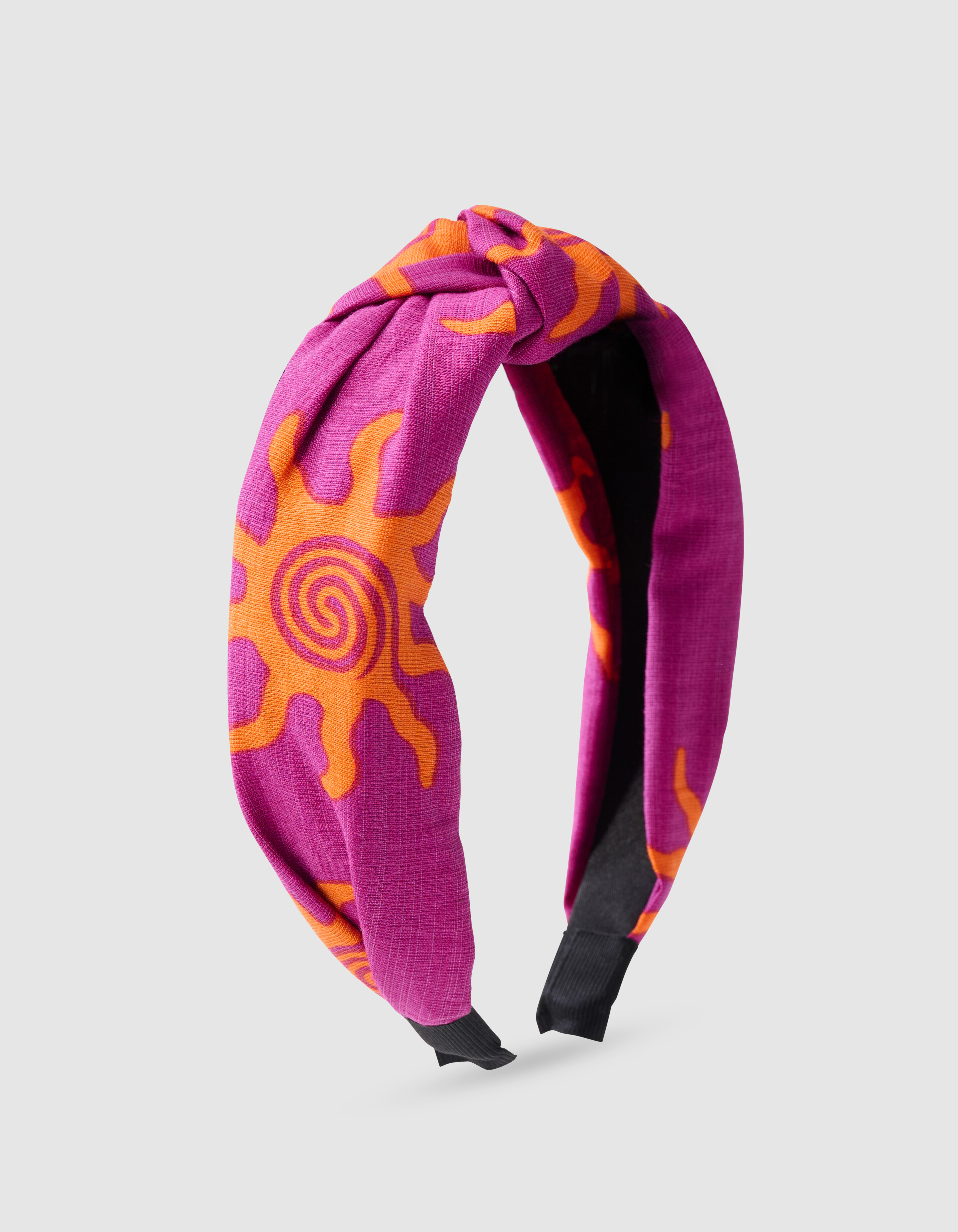Bedrucktes Haarband Violett SHOEBY ACCESSOIRES