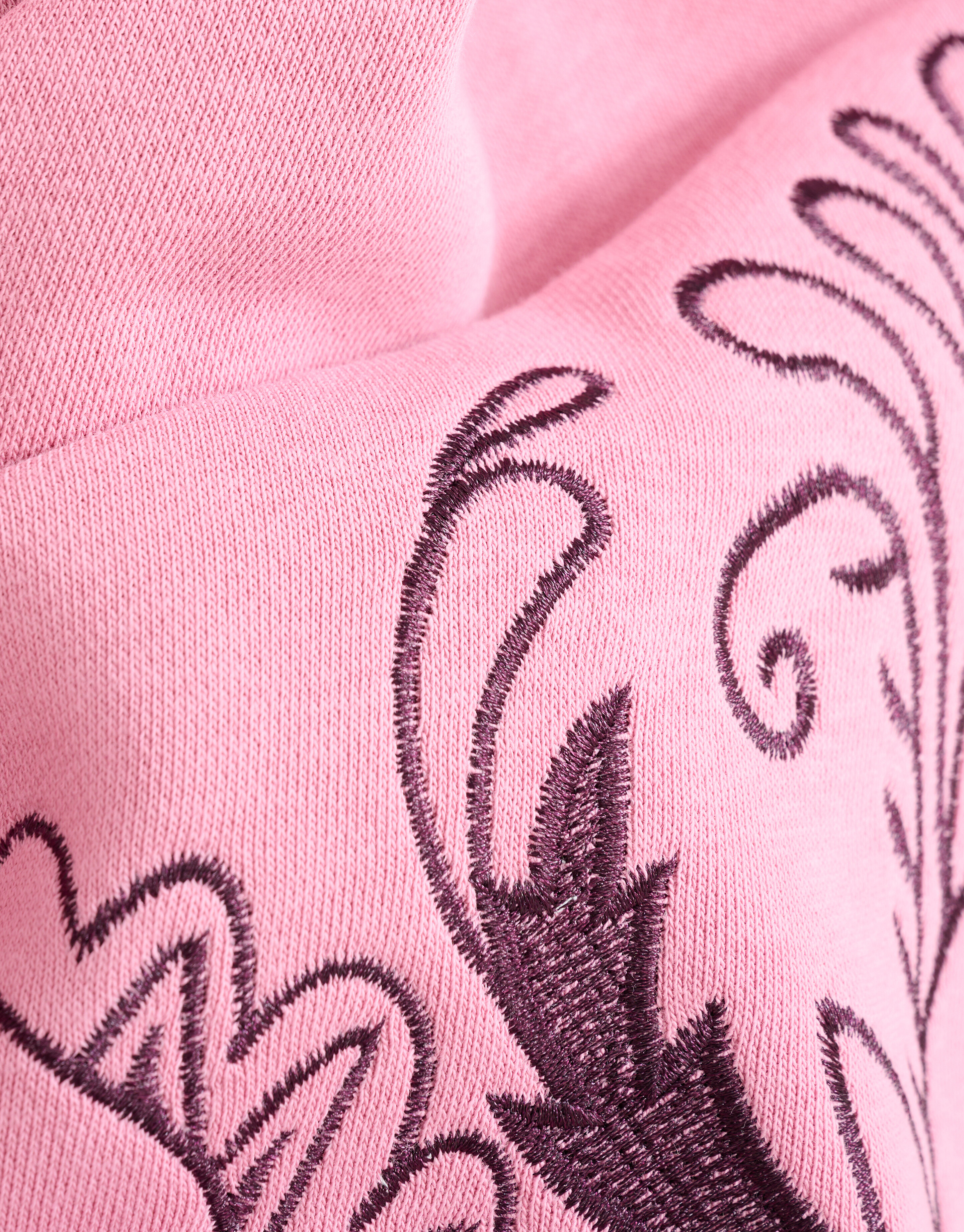 Pullover mit Stickerei Rosa SHOEBY WOMEN