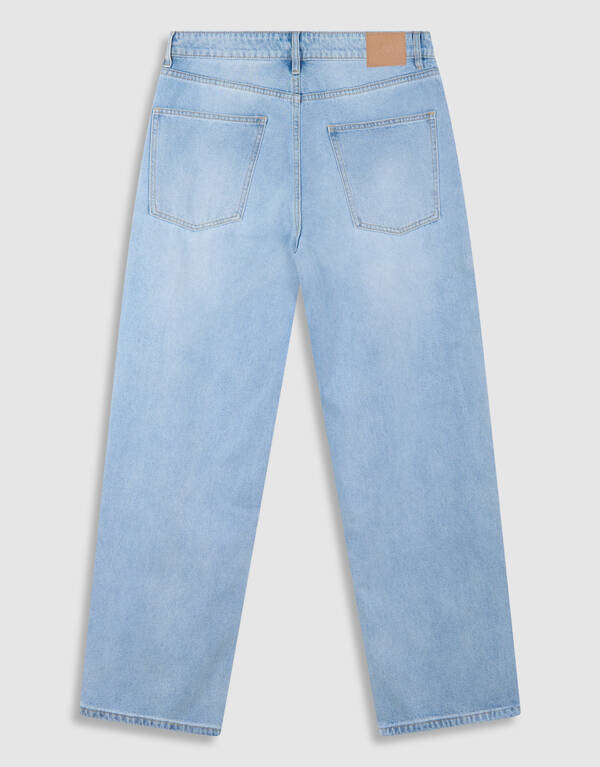 Baggy Fit Jeans Gebleicht L32 SHOEBY MEN