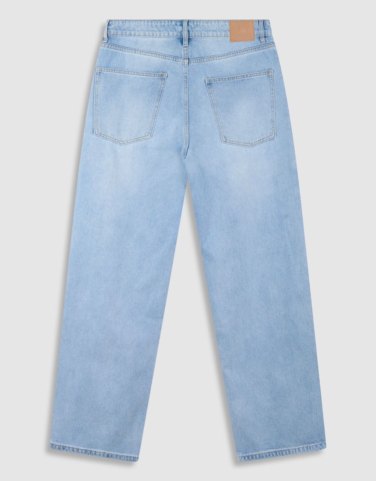 Baggy Fit Jeans Gebleicht L32 SHOEBY MEN