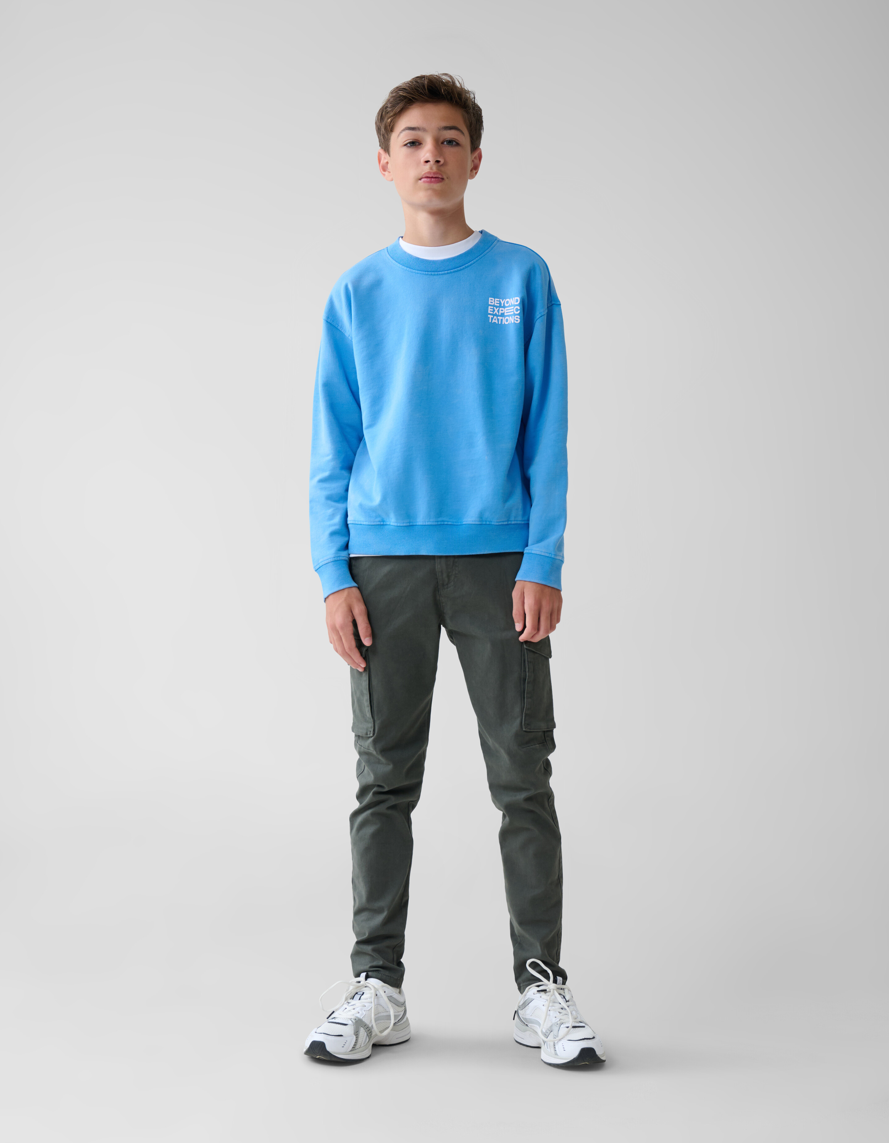 Artwork Pullover Blau SHOEBY BOYS