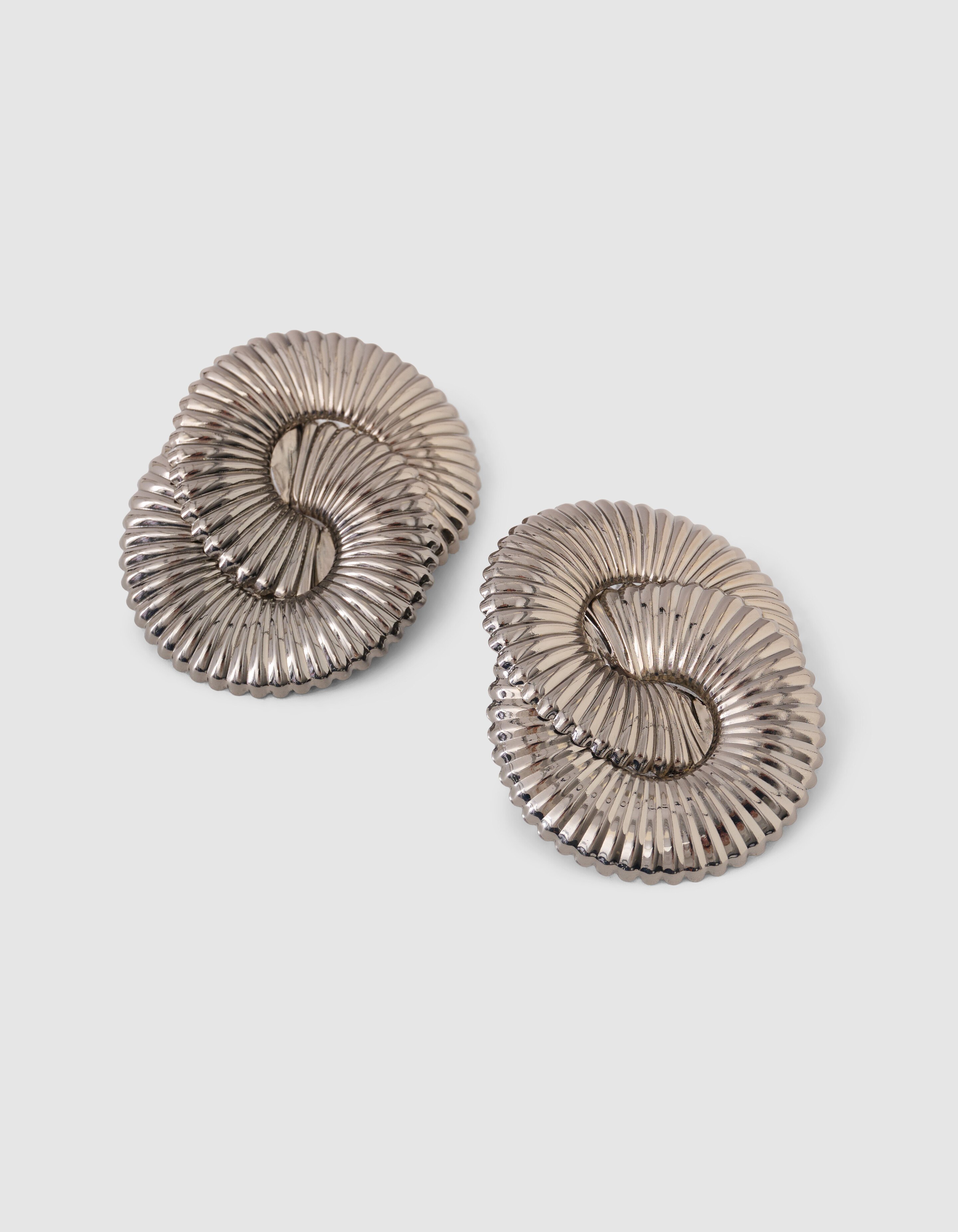 Spiralohrringe Schwarz SHOEBY ACCESSOIRES