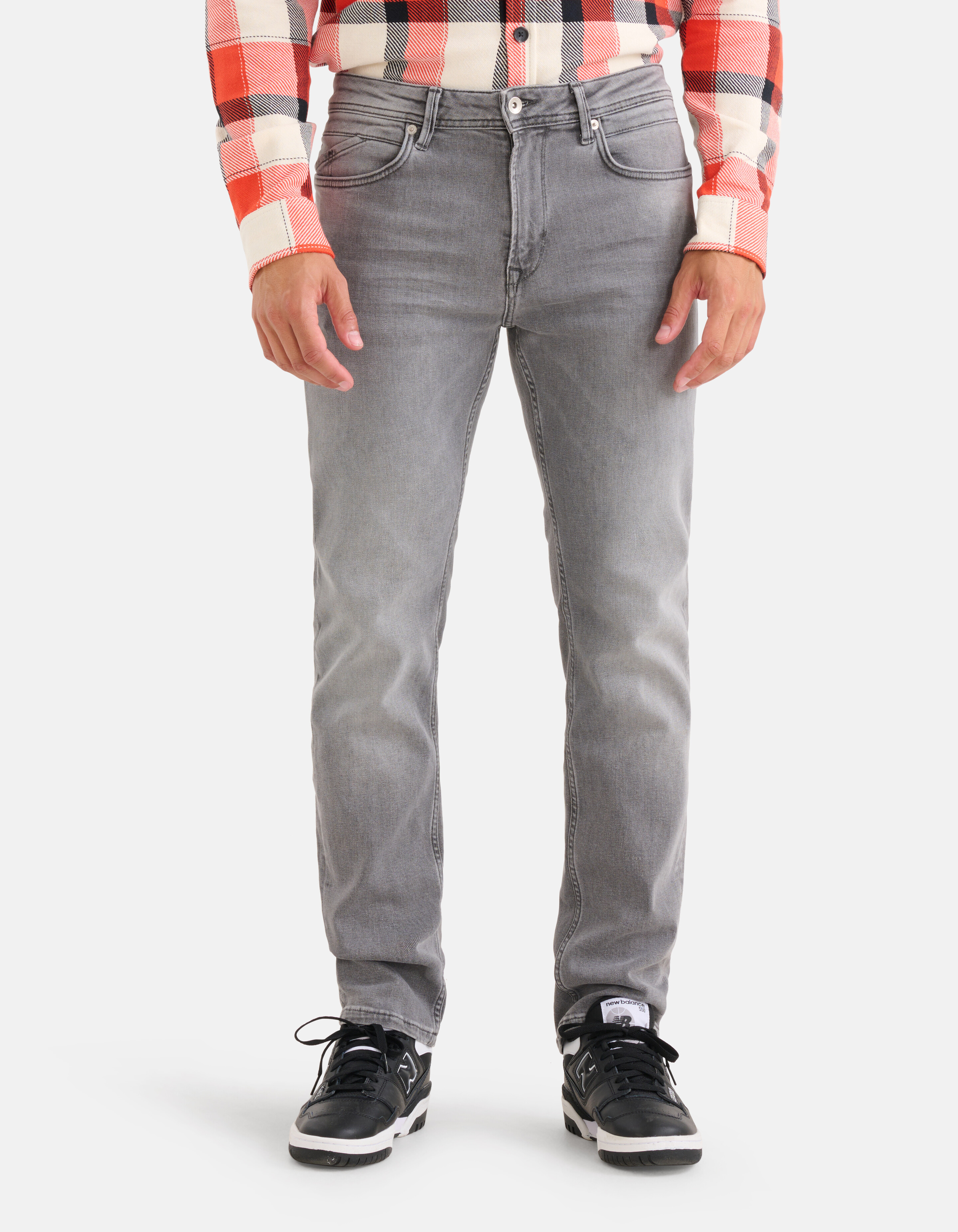 Straight Jeans Grau Länge 34 SHOEBY MEN