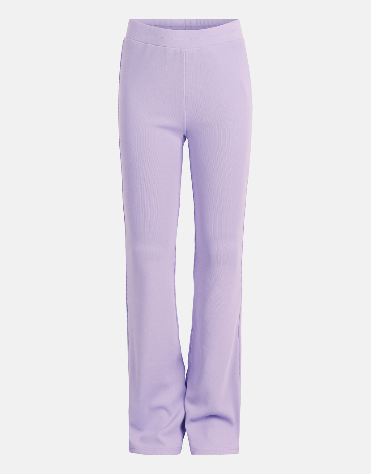 Ausgestellte Rippen-Leggings Lila SHOEBY GIRLS