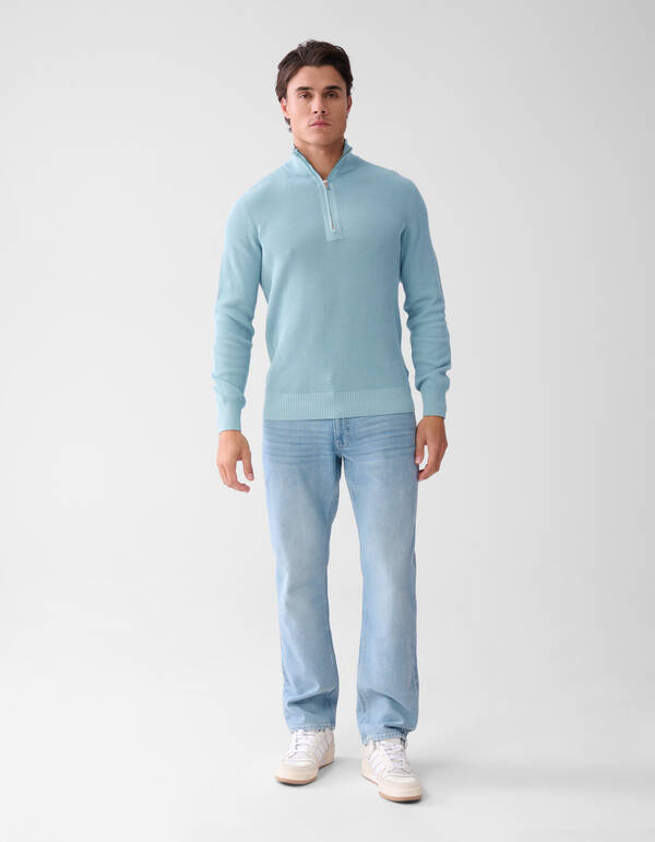 Straight Fit Jeans Gebleicht L34 SHOEBY MEN