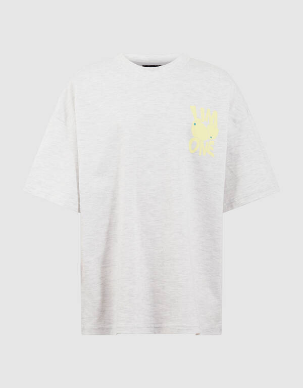 Citrus Artwork T-Shirt Hellgrau SHOEBY BOYS